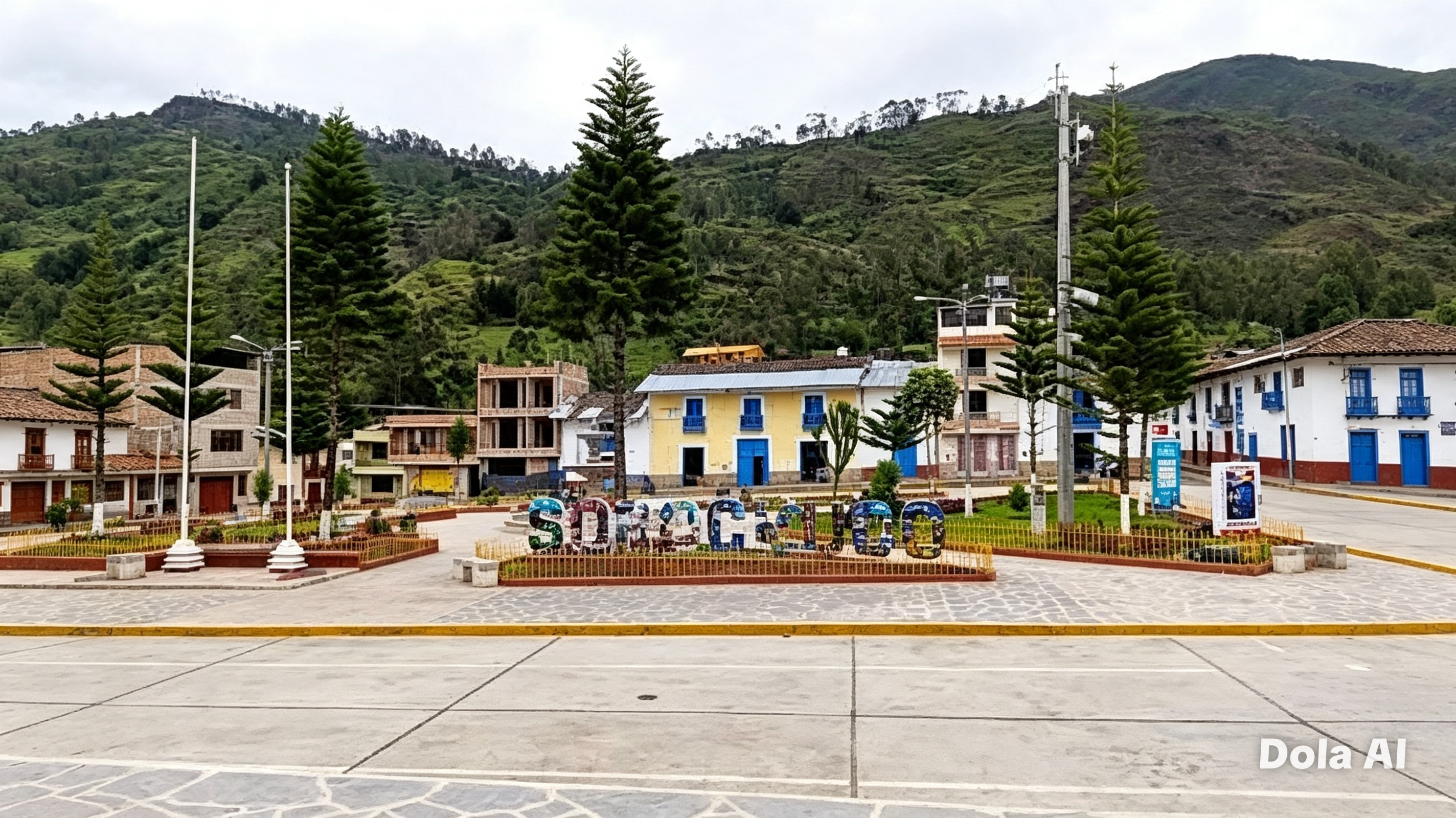 Plaza de Sorochuco, Celendín, Cajamarca